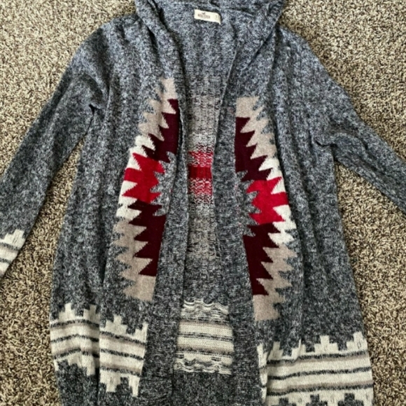 Hollister Sweaters - Hollister Aztec print cardigan, XS